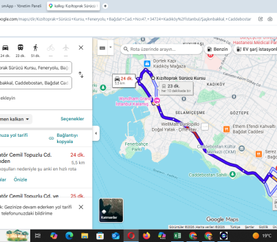 Google Maps nasıl kullanılır.